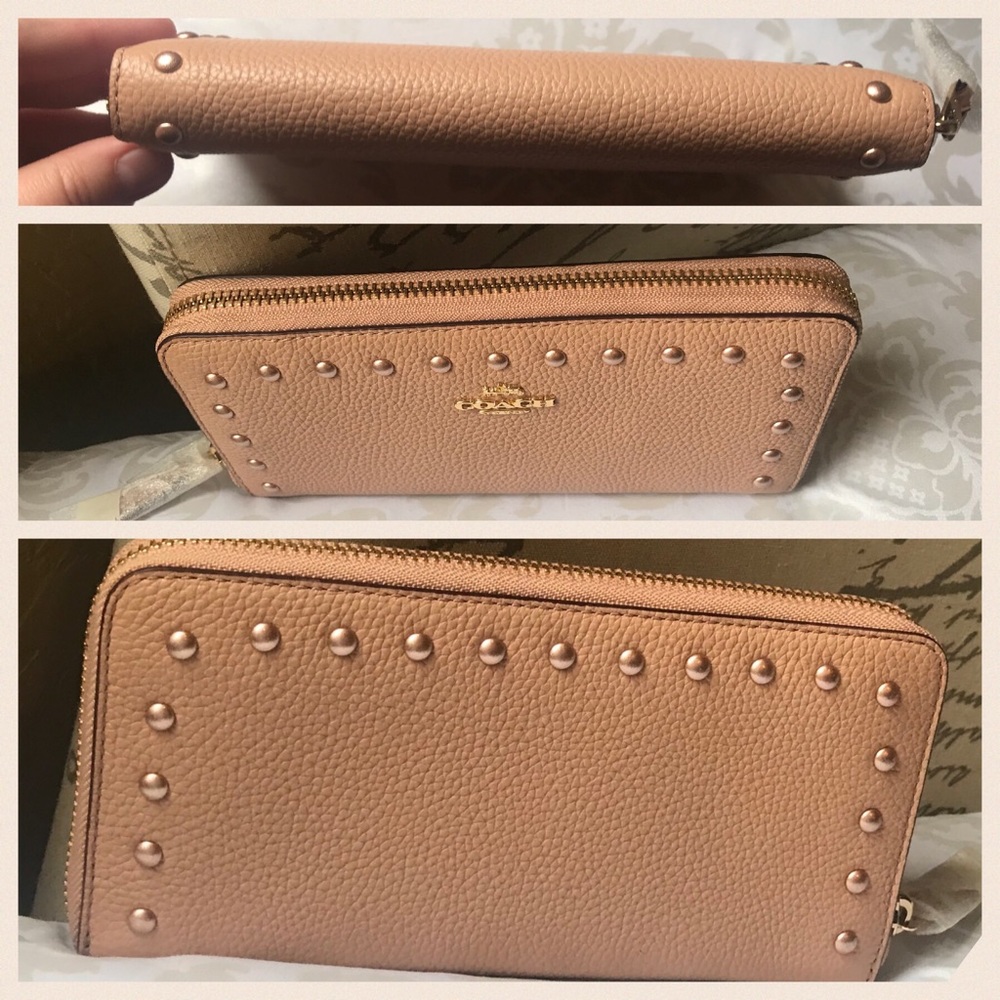 ✨COACH✨LAST 1! Authentic Accordion Zip Wallet NEW! - Picture 5 of 8